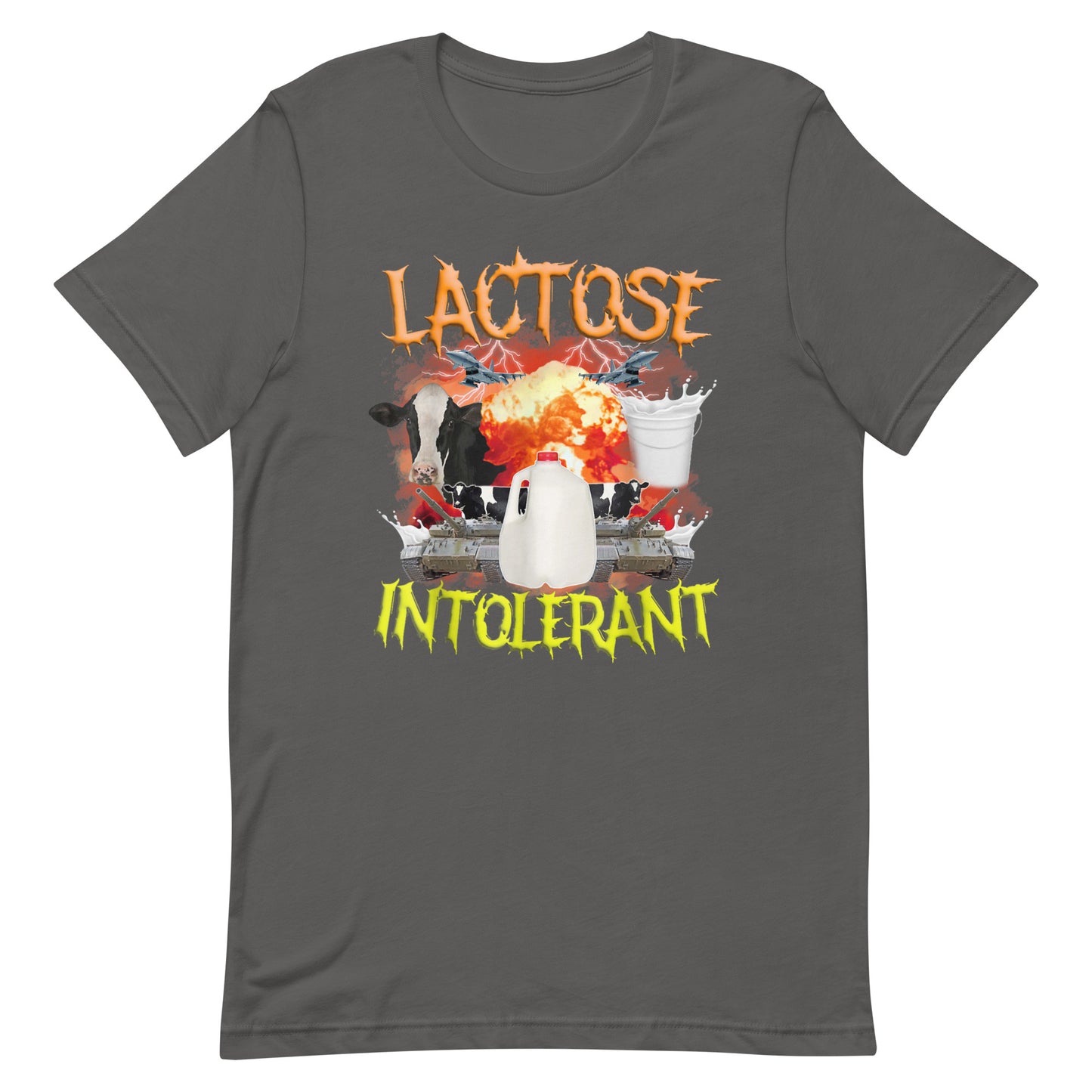 Lactose Intolerant Unisex T-shirt
