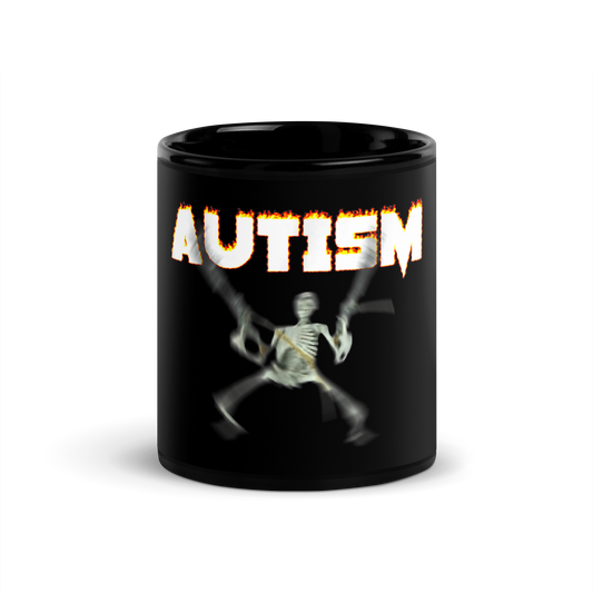 Autism Skeleton Mug