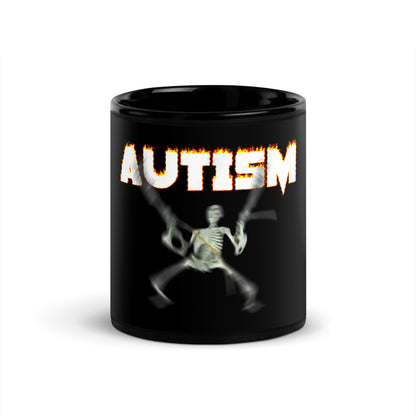 Autism Skeleton Mug