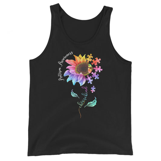 Autism Flower Unisex Tank Top