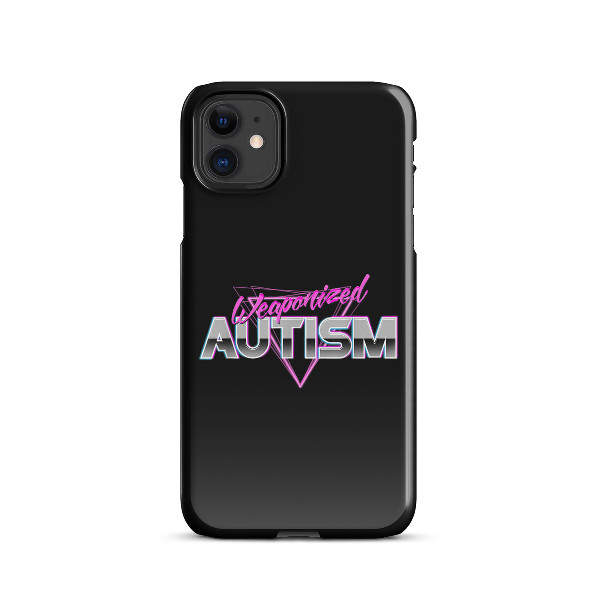 Weaponized Autism iPhone case