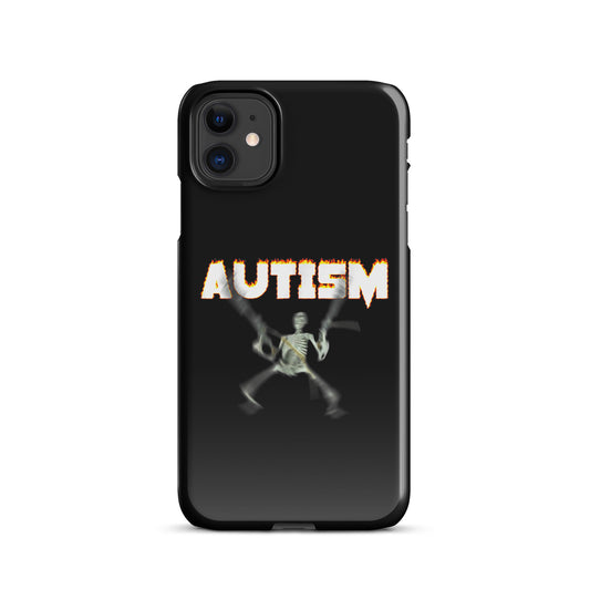 Autism Skeleton iPhone case