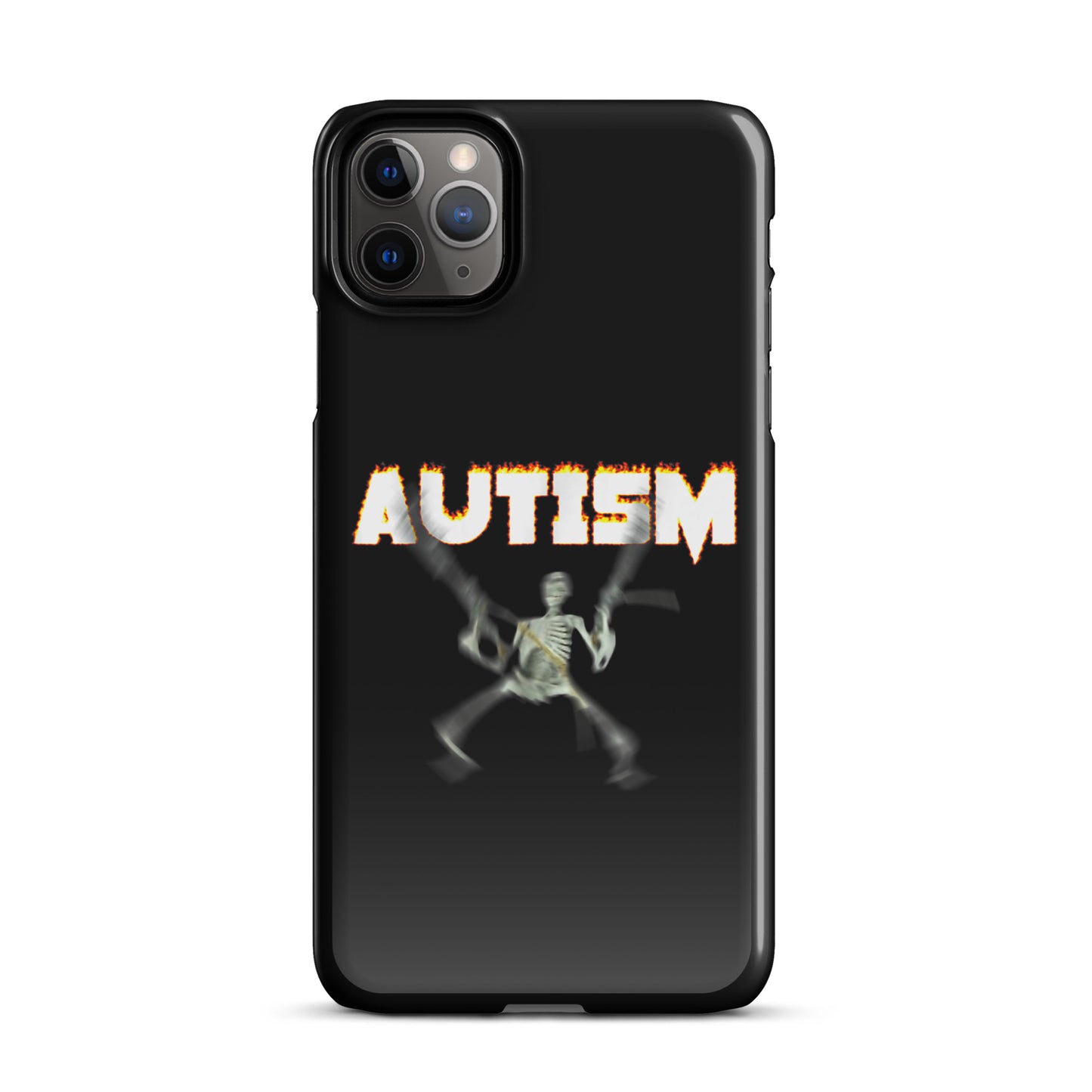 Autism Skeleton iPhone case