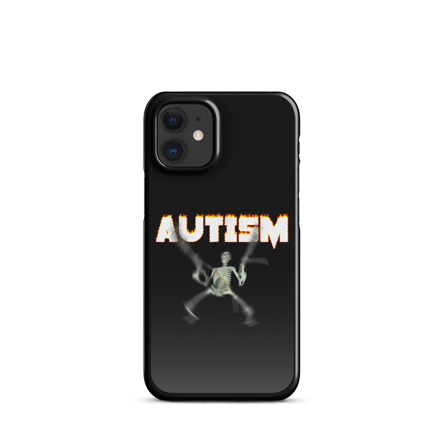 Autism Skeleton iPhone case