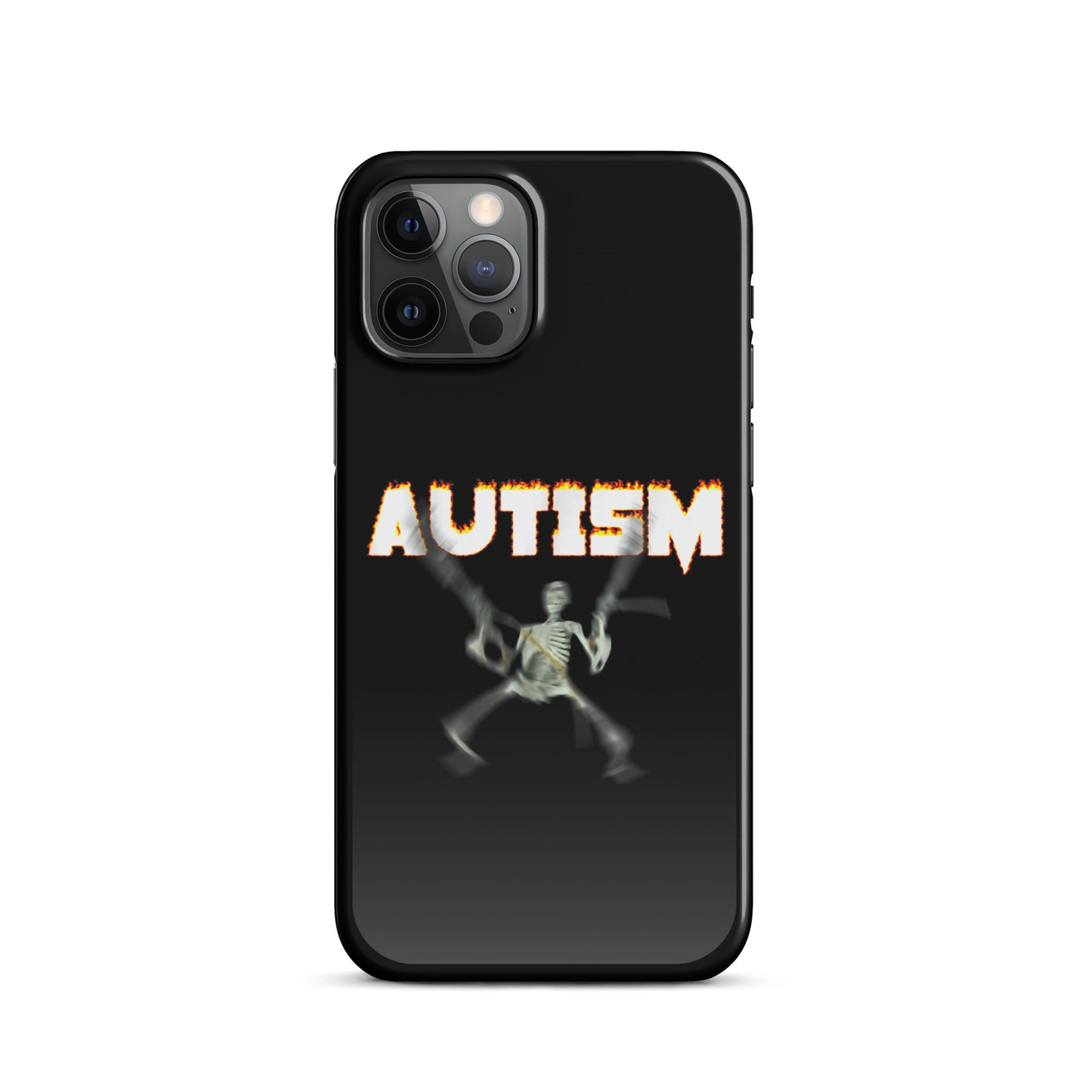 Autism Skeleton iPhone case