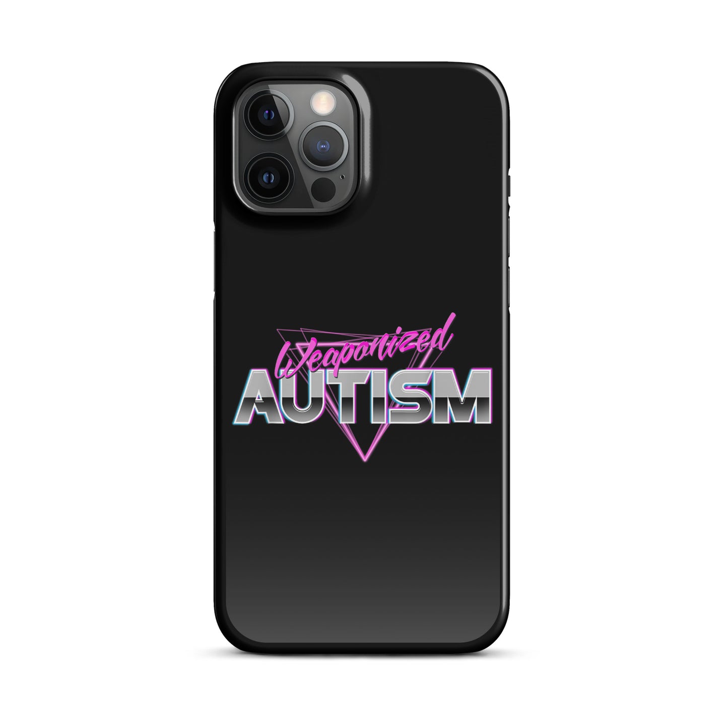 Weaponized Autism iPhone case