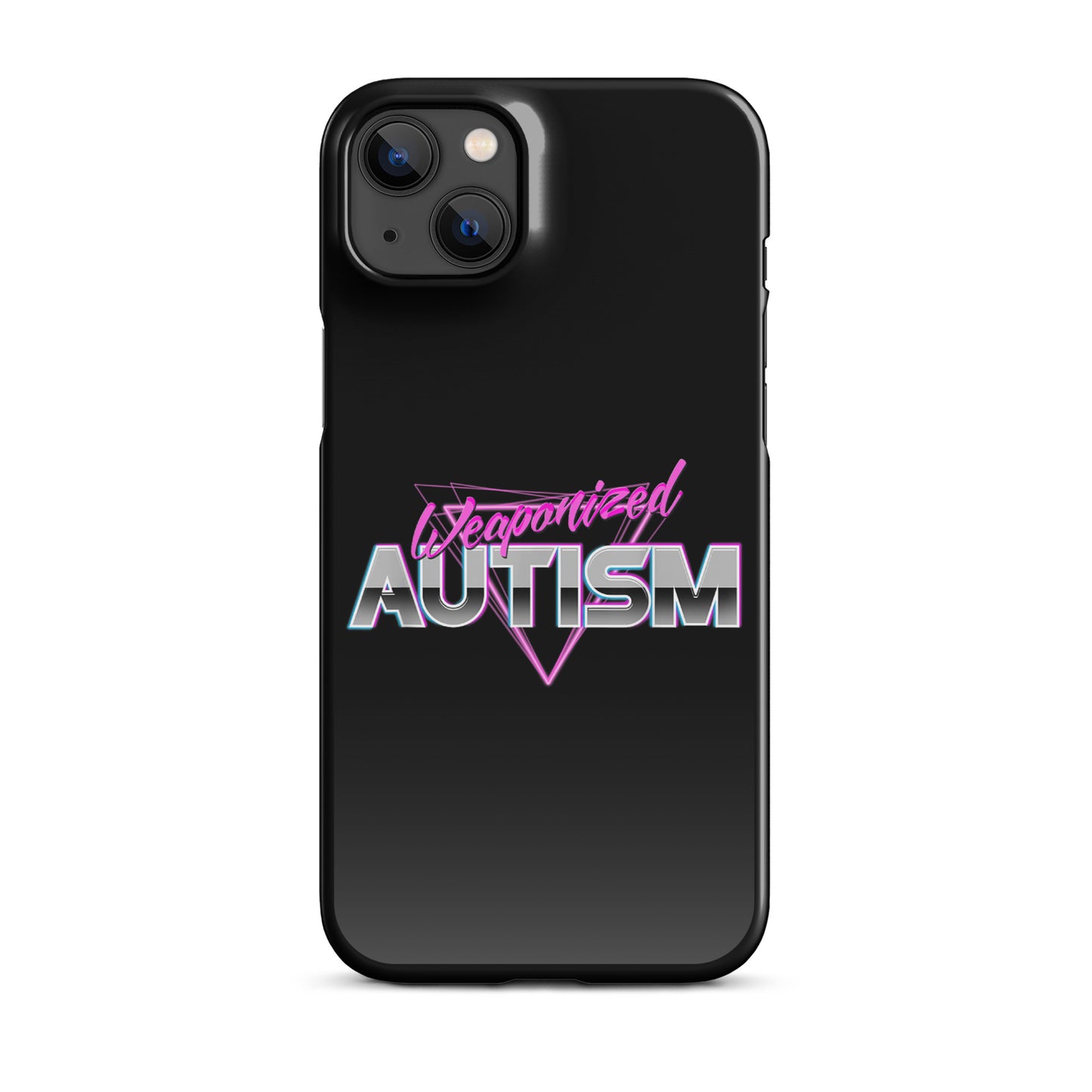 Weaponized Autism iPhone case