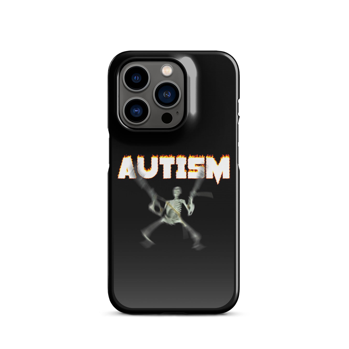 Autism Skeleton iPhone case