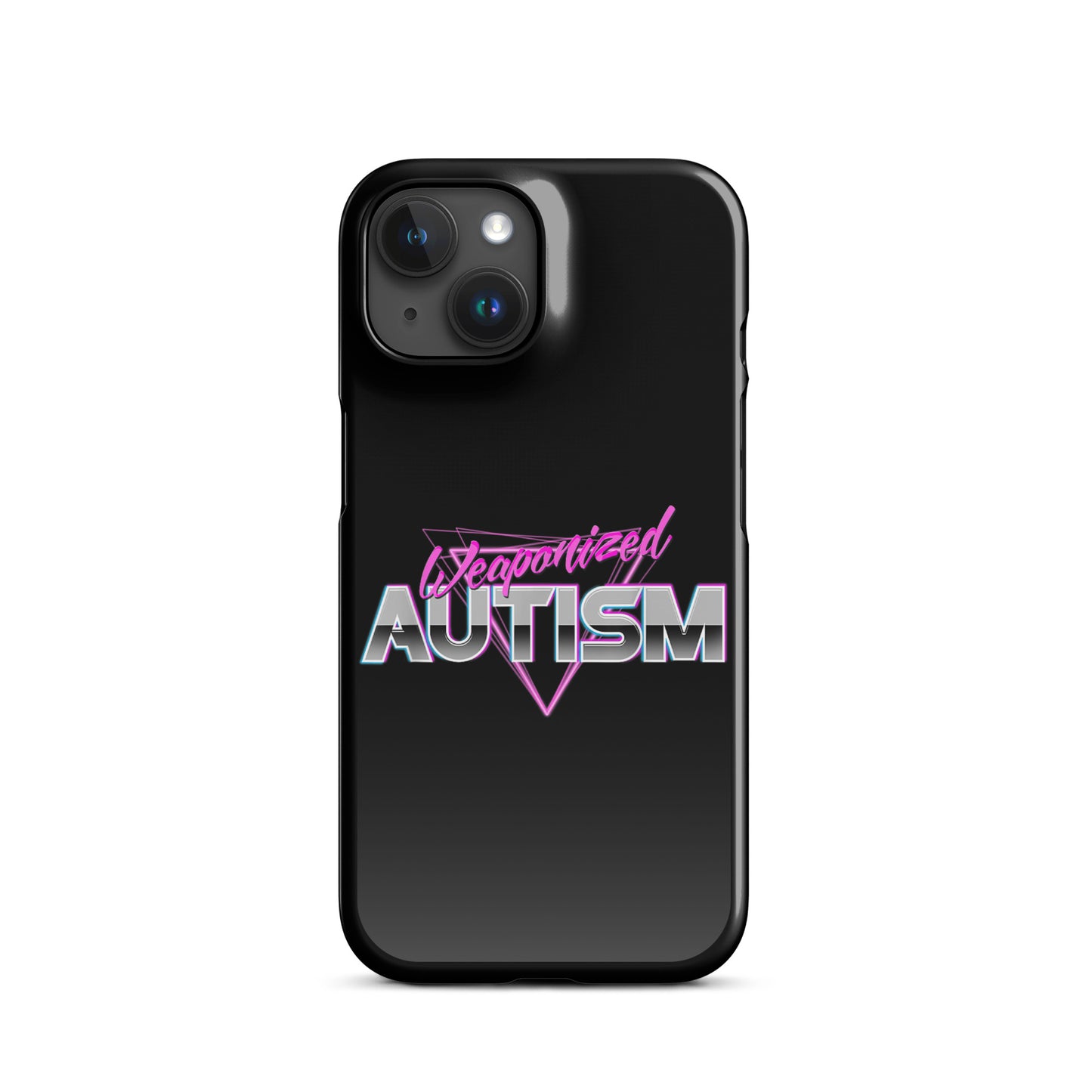 Weaponized Autism iPhone case