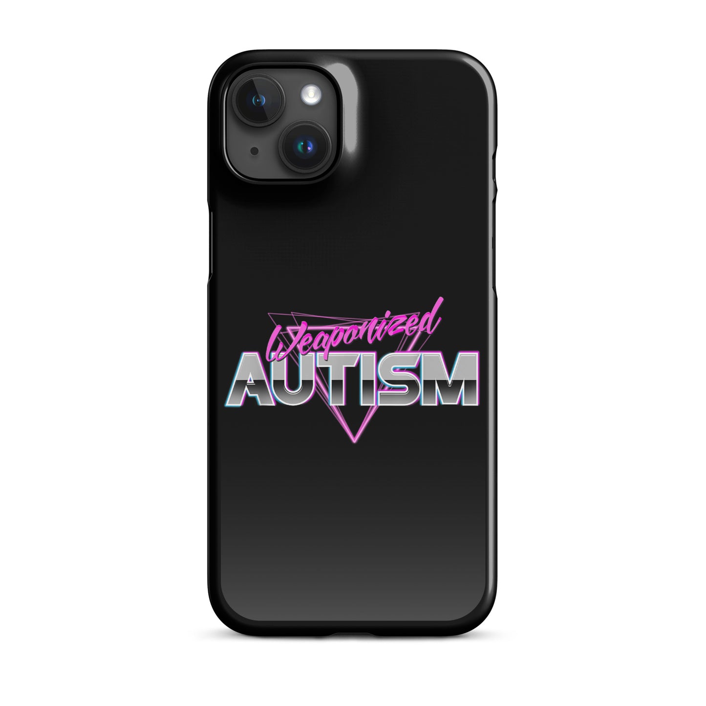 Weaponized Autism iPhone case