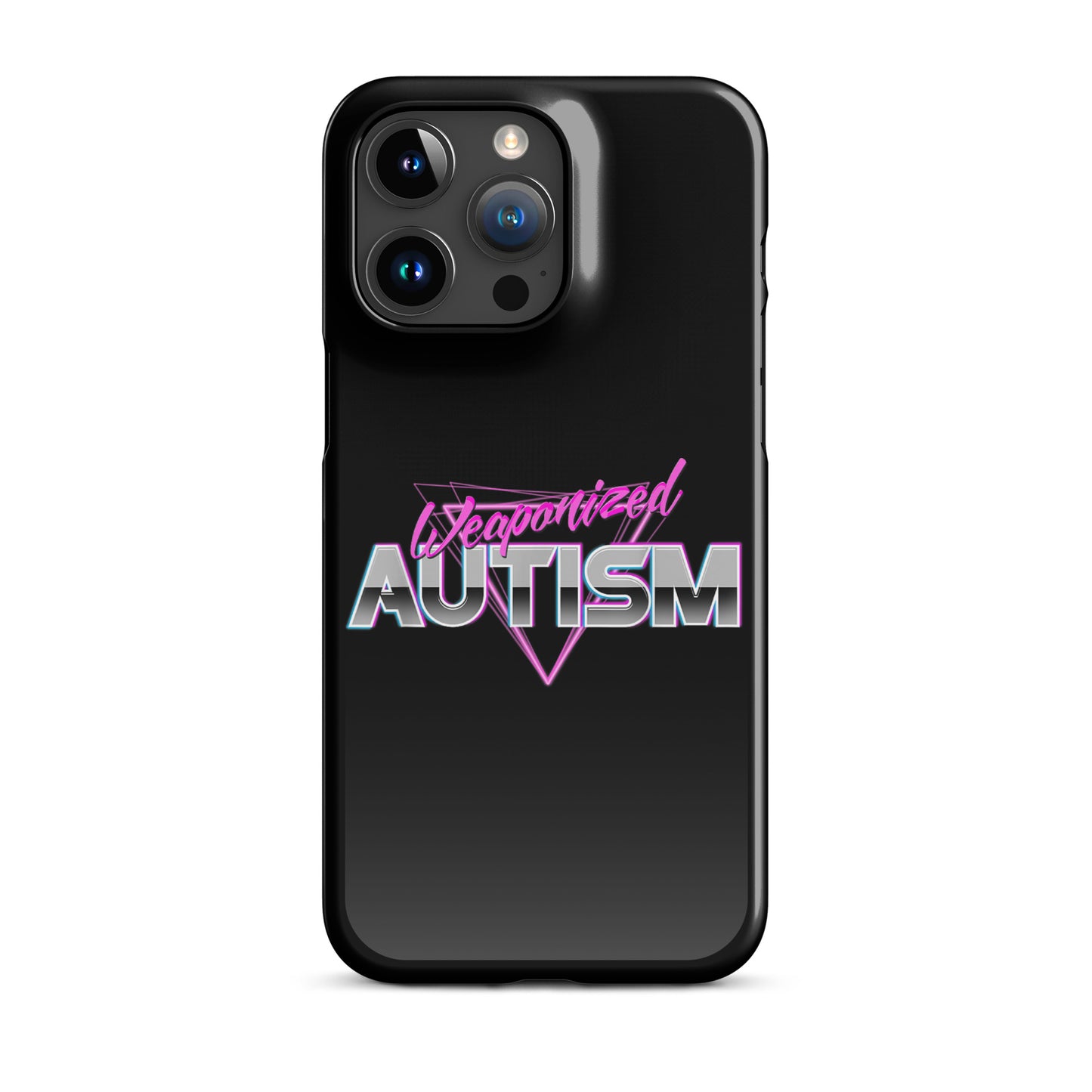 Weaponized Autism iPhone case