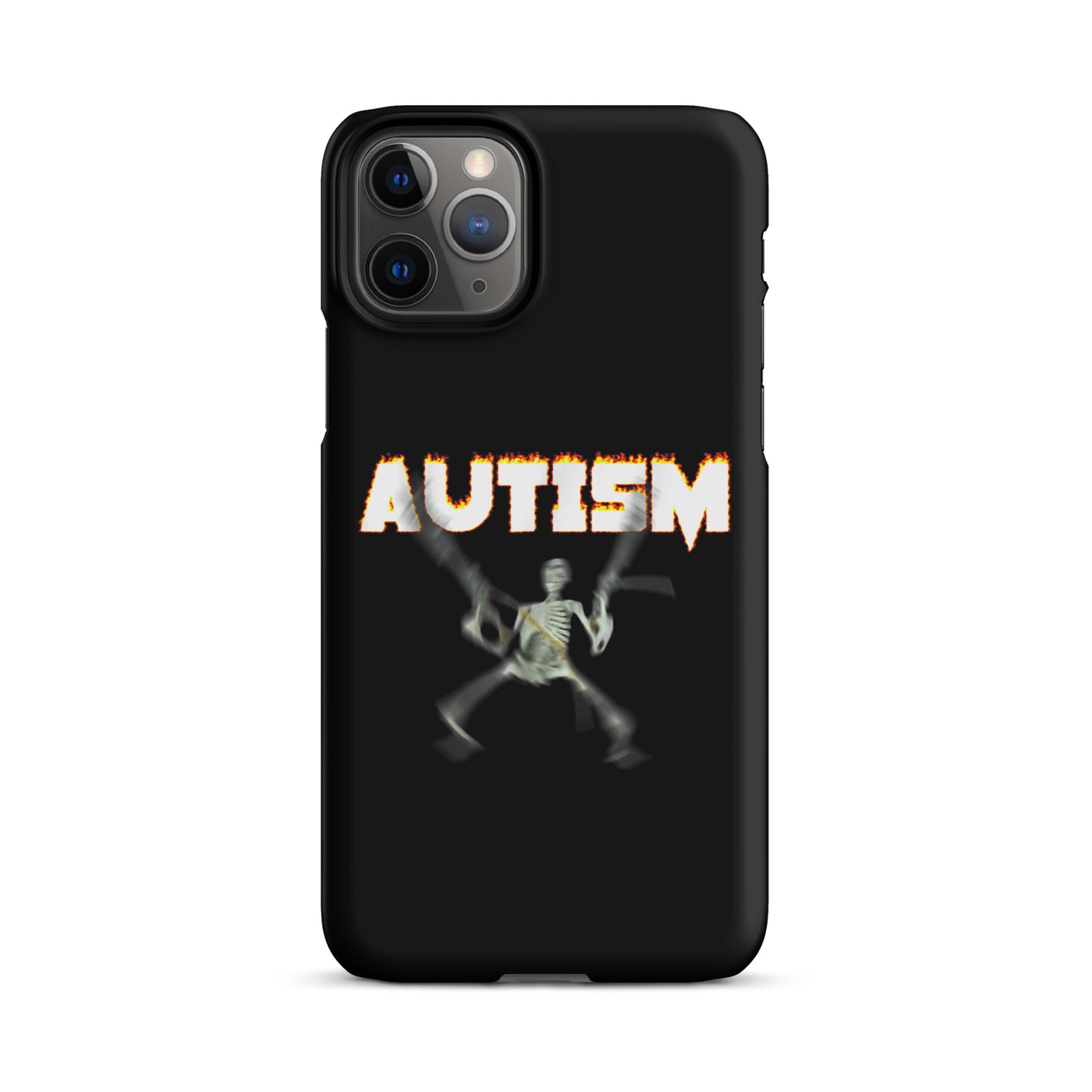 Autism Skeleton iPhone case