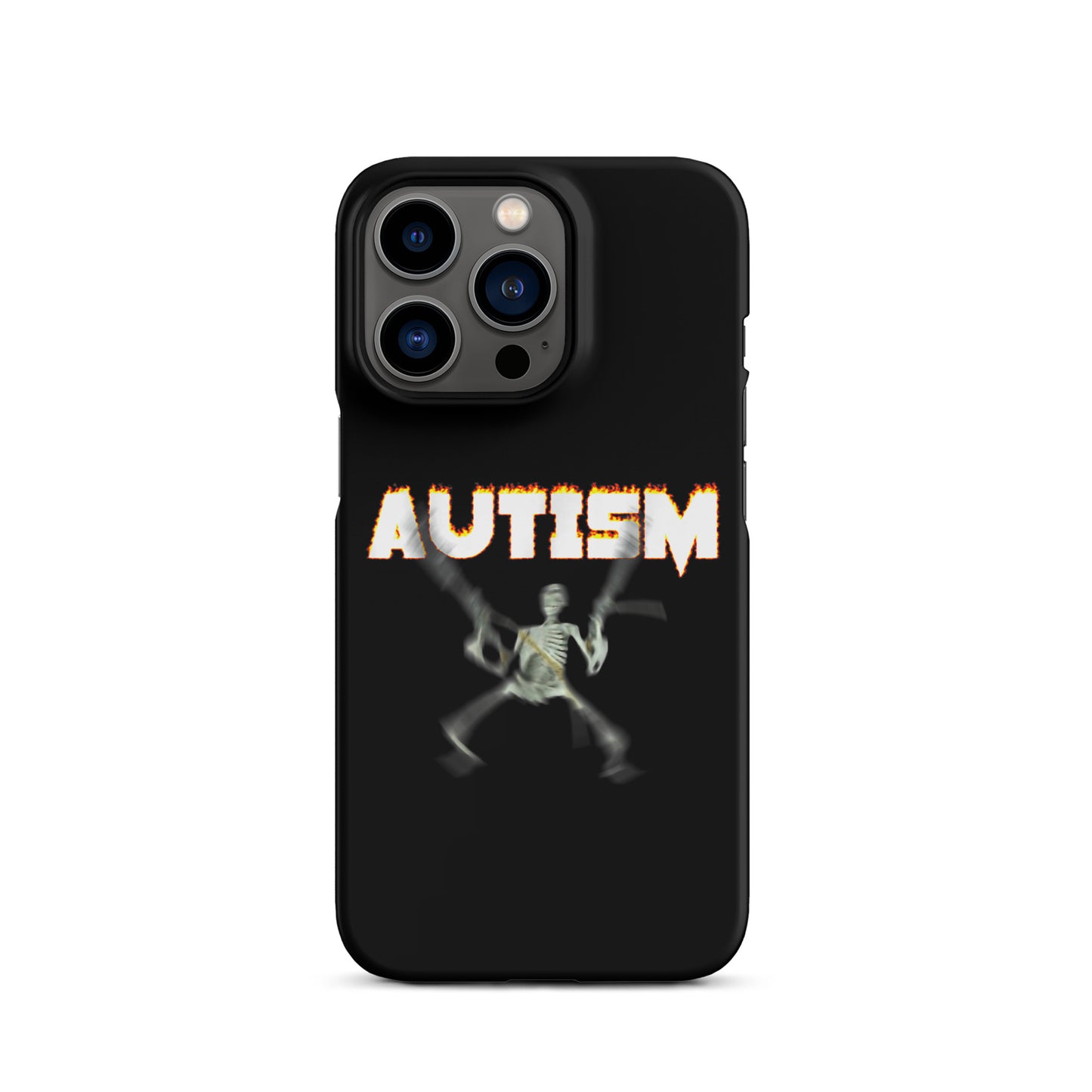 Autism Skeleton iPhone case