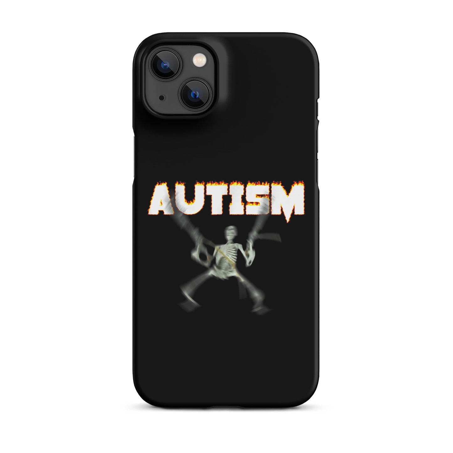 Autism Skeleton iPhone case