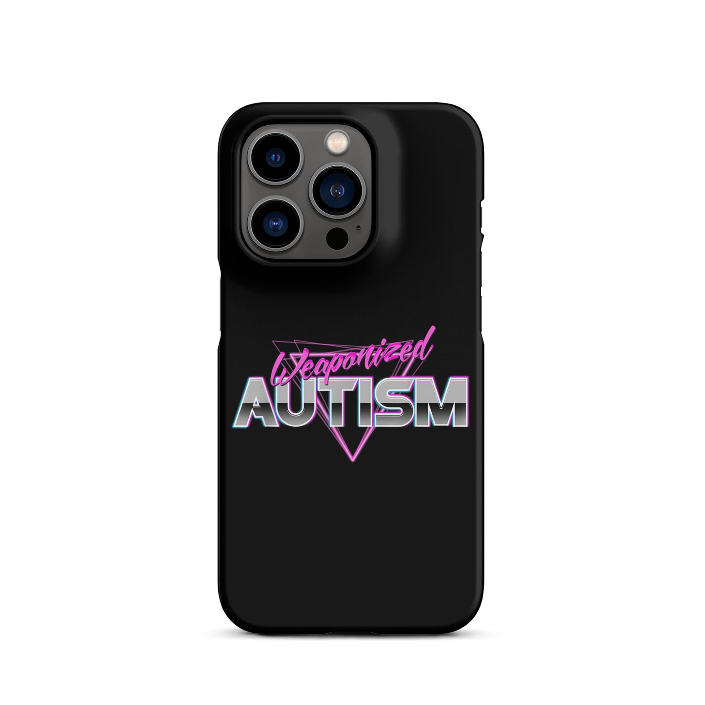 Weaponized Autism iPhone case