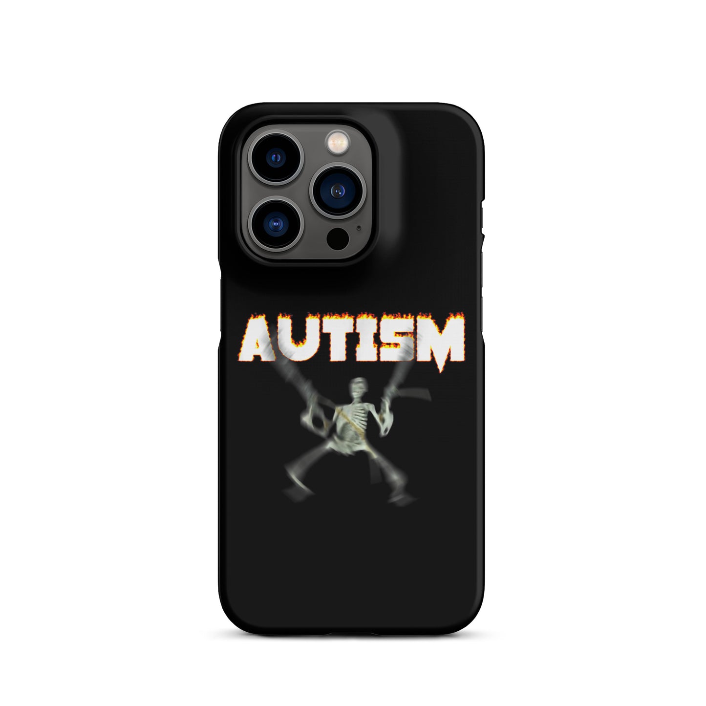 Autism Skeleton iPhone case