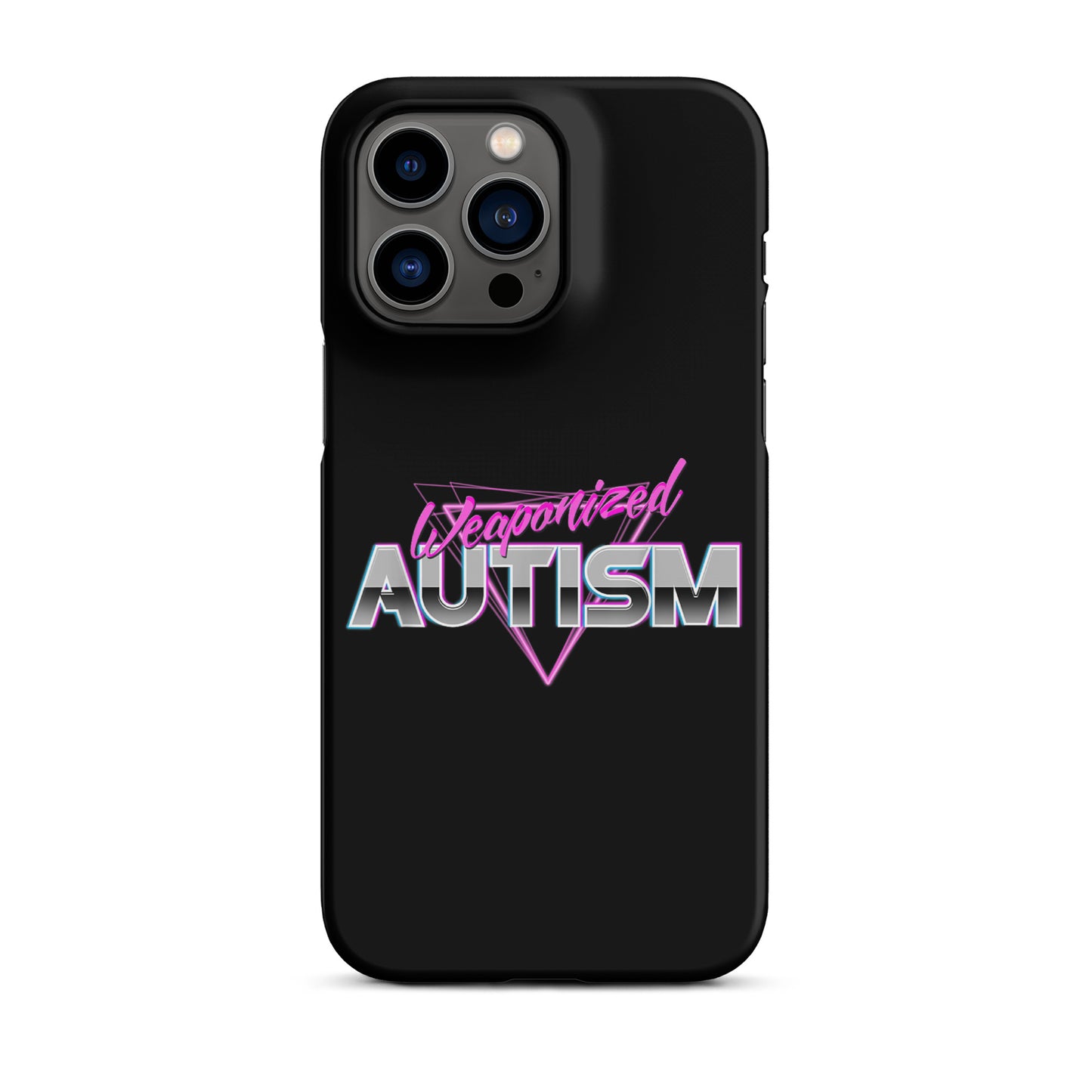 Weaponized Autism iPhone case