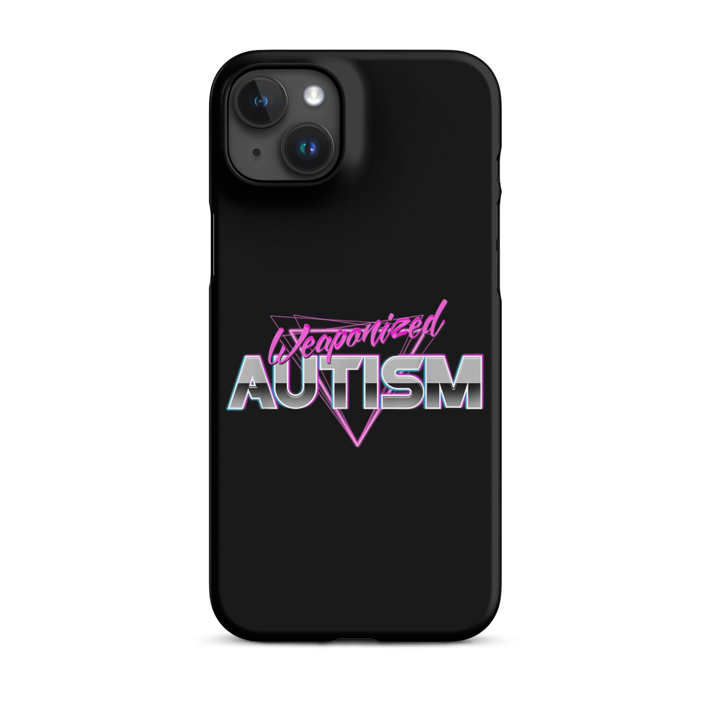 Weaponized Autism iPhone case