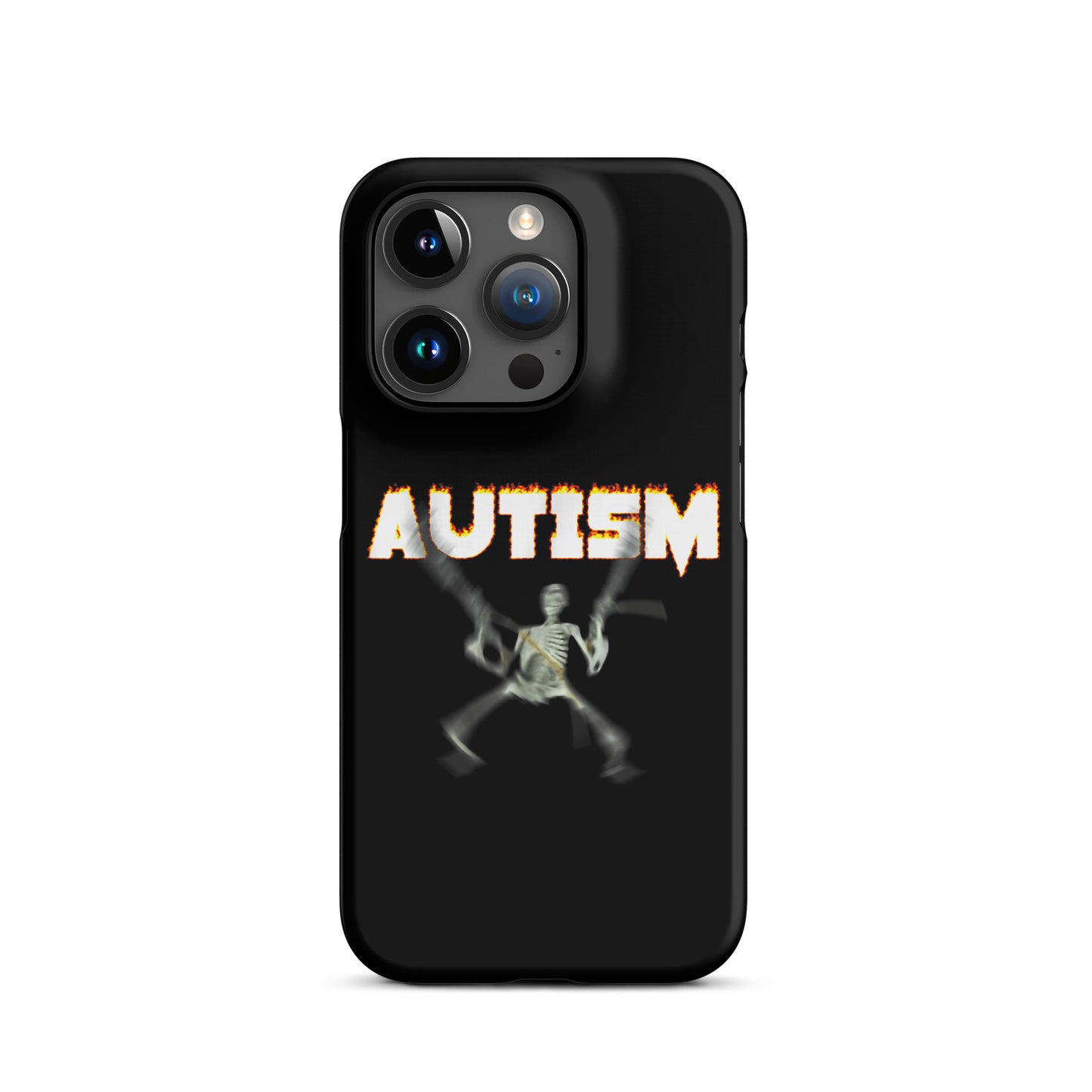 Autism Skeleton iPhone case