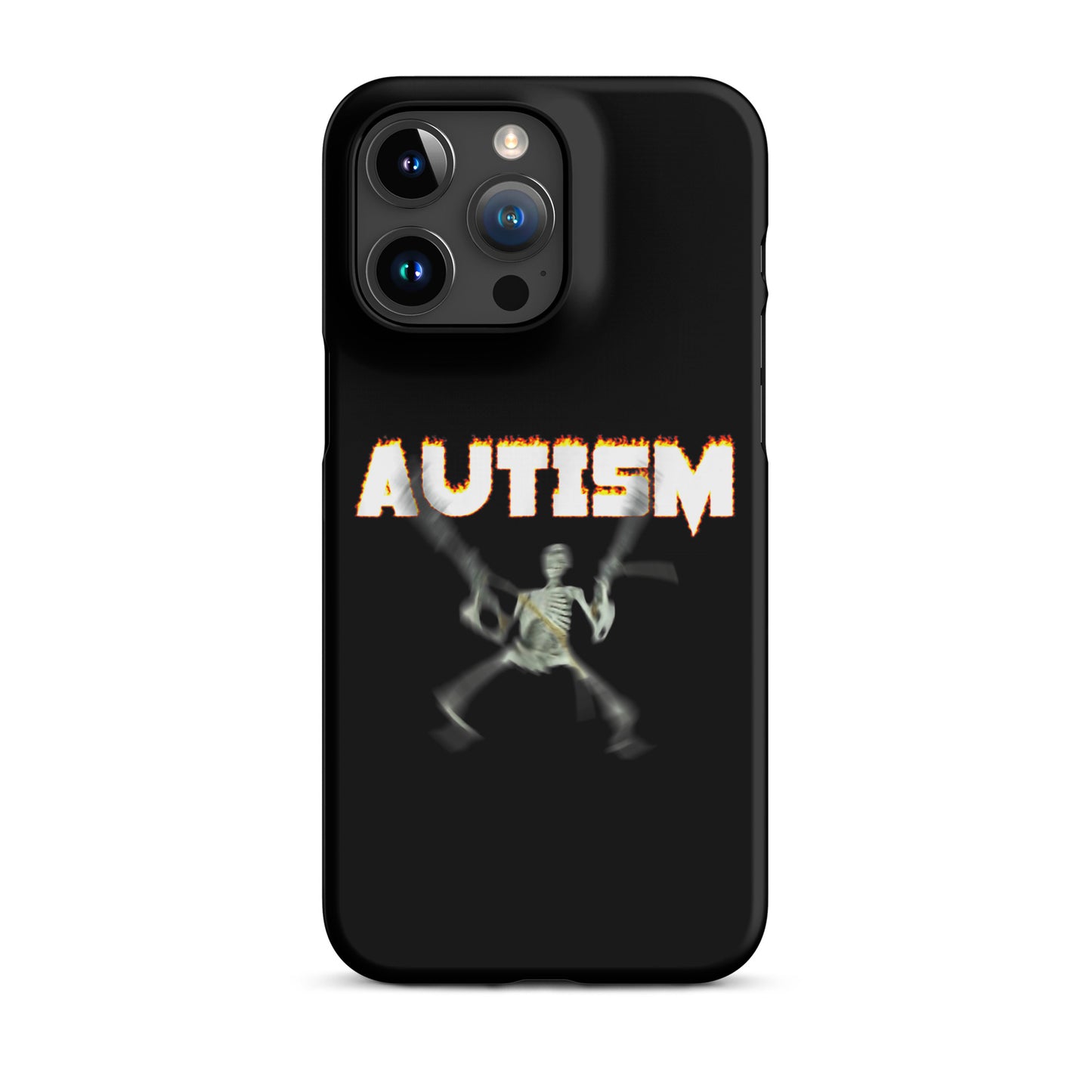 Autism Skeleton iPhone case