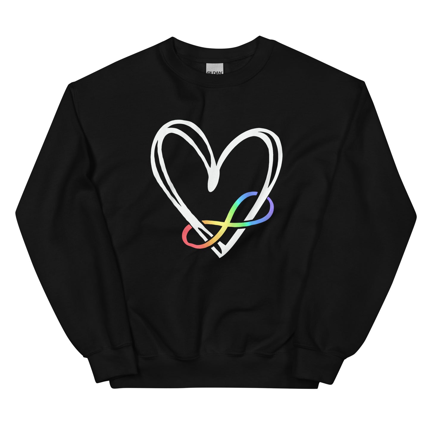 Infinity Heart Unisex Sweatshirt