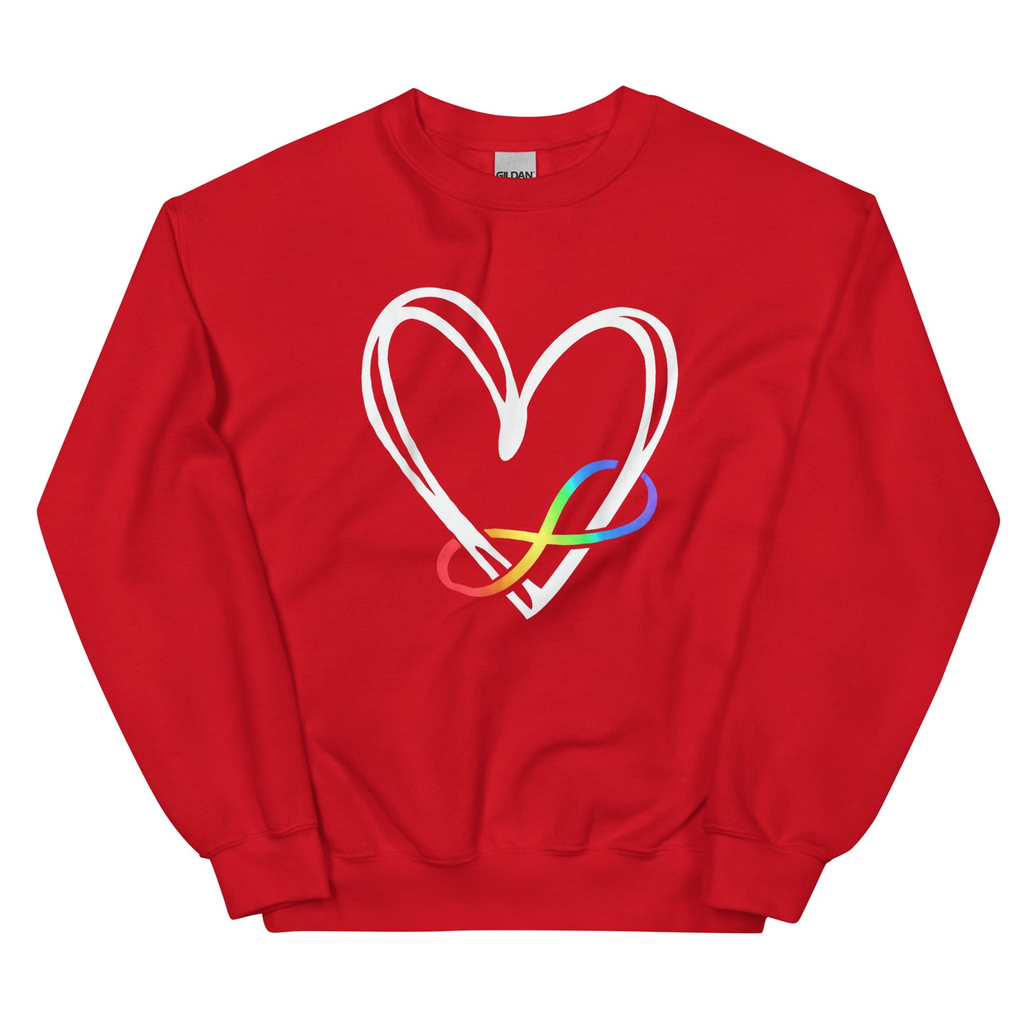 Infinity Heart Unisex Sweatshirt