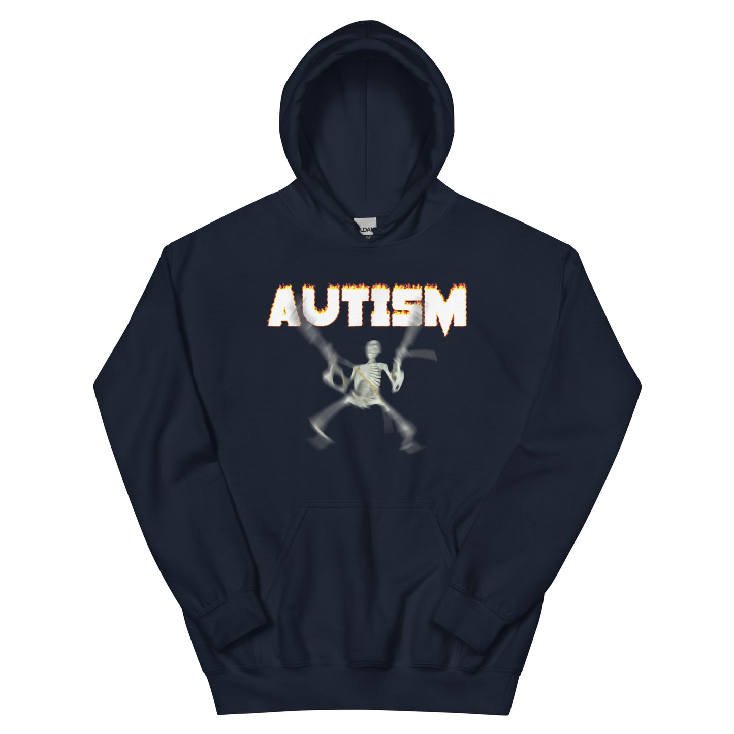 Autism Skeleton Unisex Hoodie