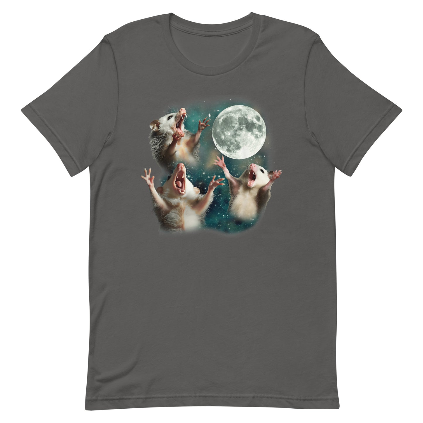 Three Possums Moon Unisex T-shirt