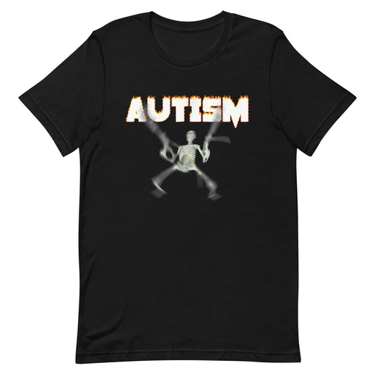 Autism Skeleton Unisex T-shirt