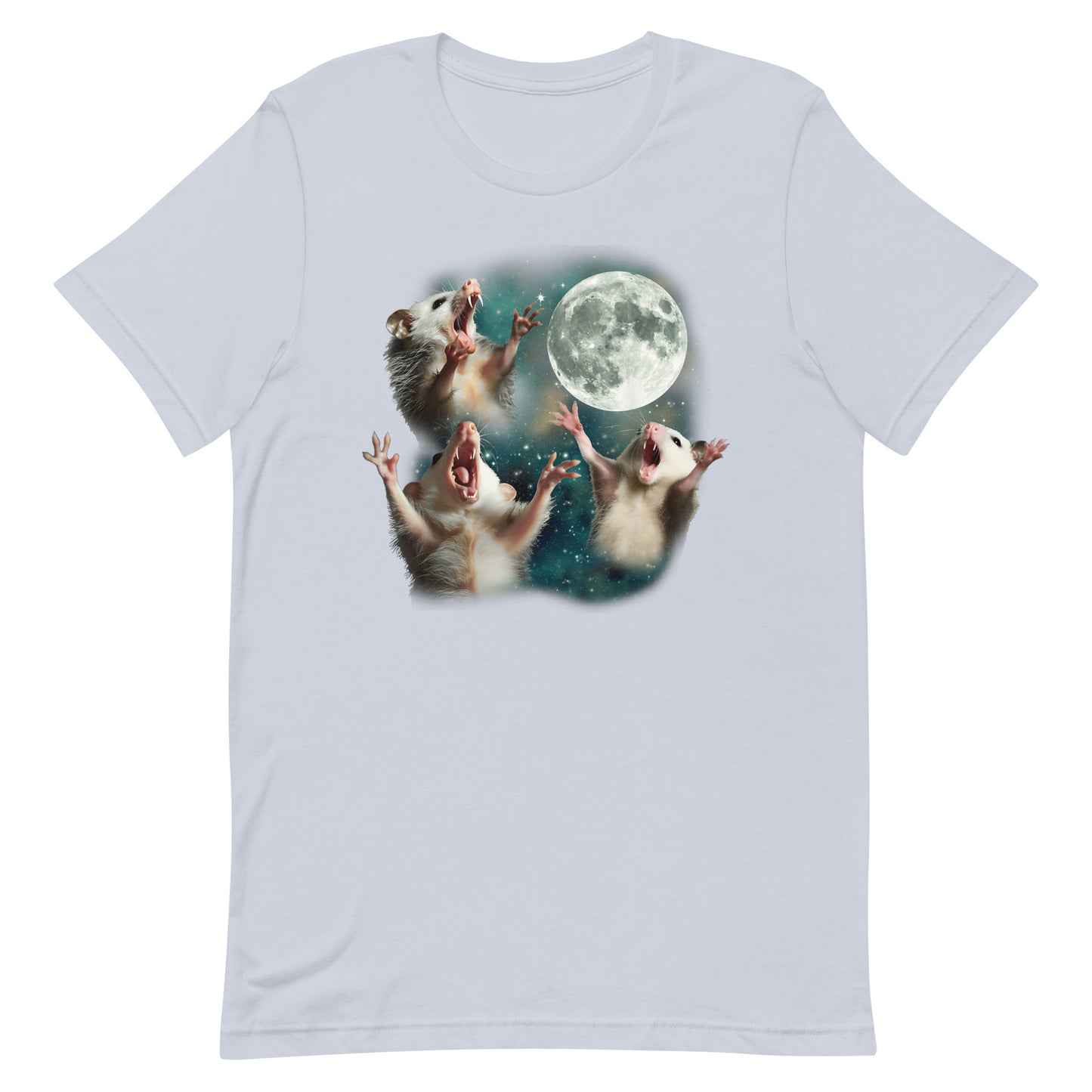 Three Possums Moon Unisex T-shirt