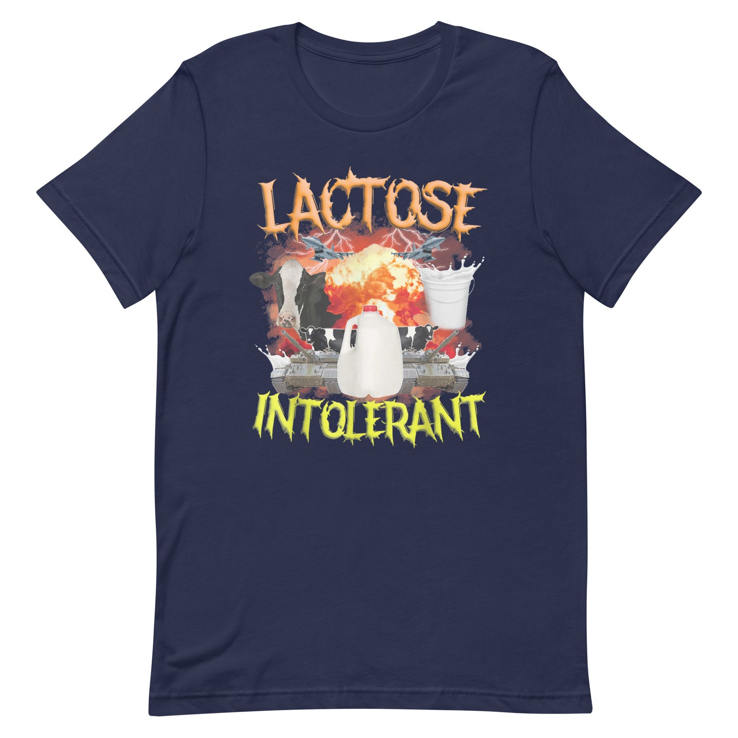 Lactose Intolerant Unisex T-shirt