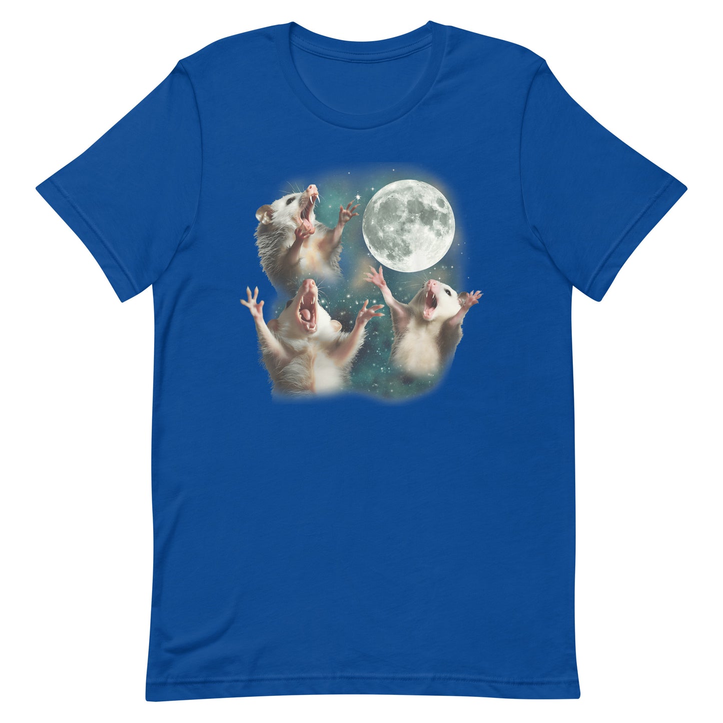 Three Possums Moon Unisex T-shirt