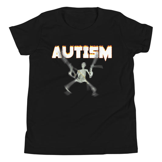 Autism Skeleton Youth T-Shirt